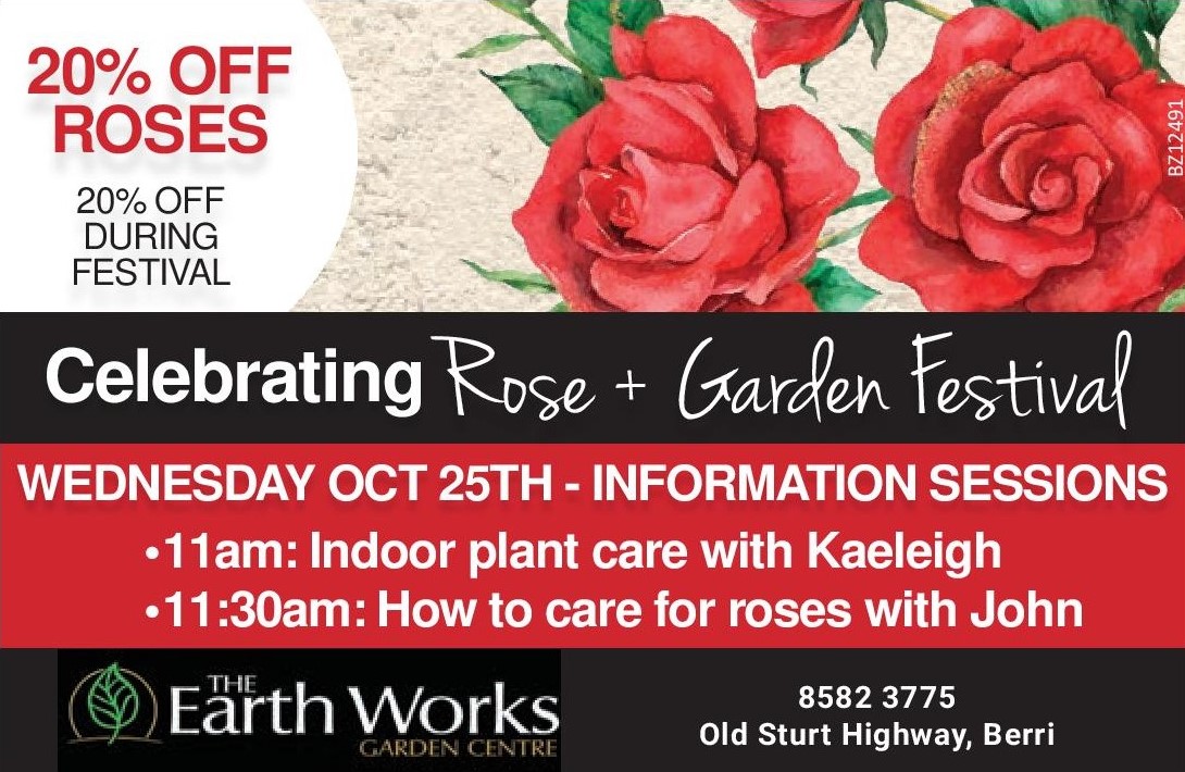 Events & Attractions Riverland Rose and Garden Festival